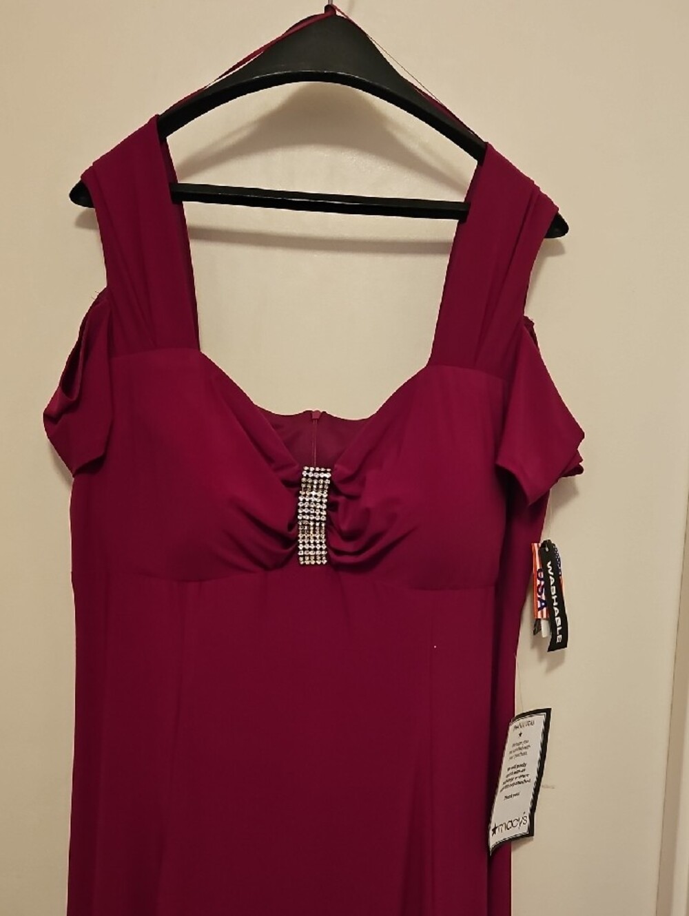 R&M Richards Magenta Women's Dress Top